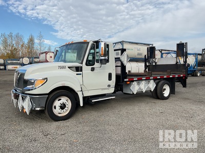 2015 International TerraStar SFA 4x2 Flatbed Truck