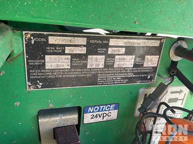 ELEVADOR TIJERA 2018 JLG 1930ES