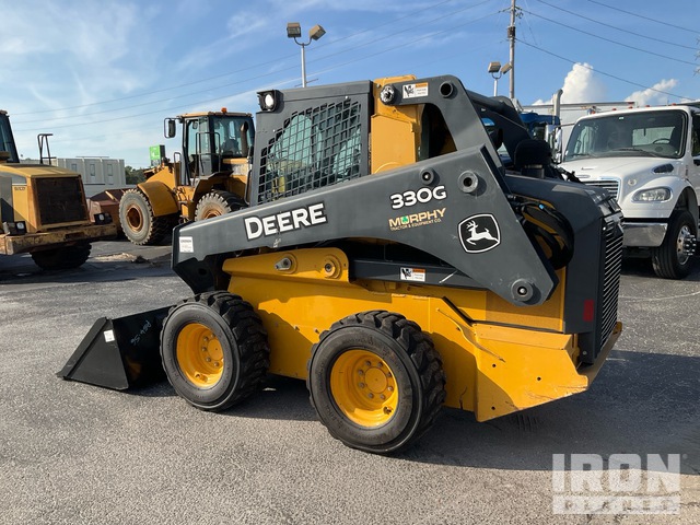 MINI CARGADOR SOBRE RUEDAS 2017 JOHN DEERE STEER