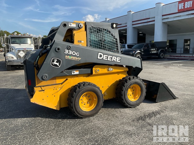 MINI CARGADOR SOBRE RUEDAS 2017 JOHN DEERE STEER