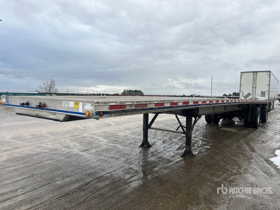 2004 East 48 ft T/A Spread Axle Flatbed Trailer