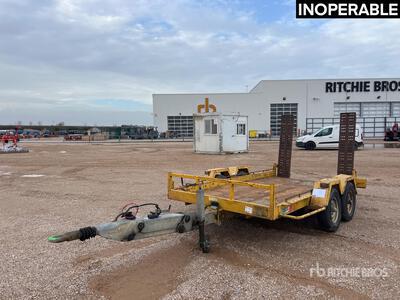 2015 Moiroud LX350 3500 kg T/A Remorque Equipment Trailer (Inoperable)