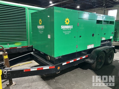 2015 Cummins C200D6R 134 kW Mobile Generator Set