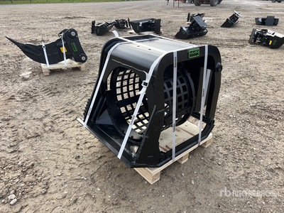 2025 Haener HST 3.5A Rotating Excavator Screening Bucket (Unused)