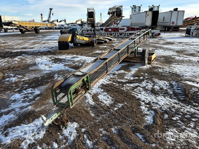 2006 Mathieu Equipements 9 in x 24 ft Portable Conveyor