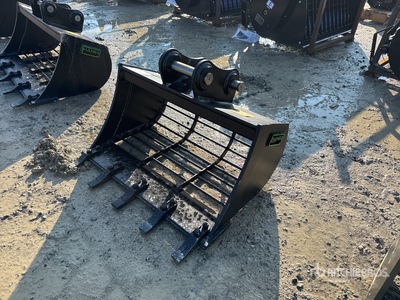 2025 Haener HSL800 2.3 P40A Sorting Excavator Bucket (Unused)