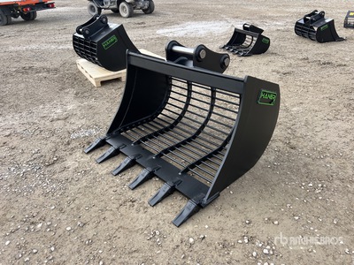 2025 Haener HSL1200 7.10 P50A Sorting Excavator Bucket (Unused)