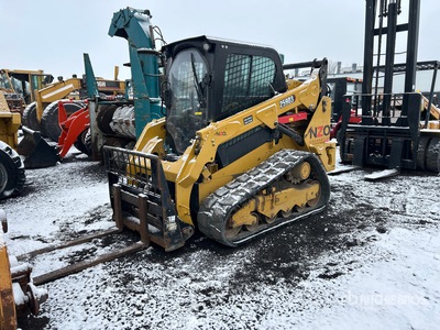 2022 Cat 259 D3 Two-Speed High Flow Compact Track Loader