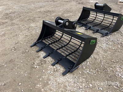 2025 Haener HSL1000 2.3 P40A Sorting Excavator Bucket (Unused)