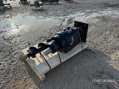 2025 Haener HEB1200 + 200er Bohrkrone Auger Earth Drill Attacco per escavatore (Unused)