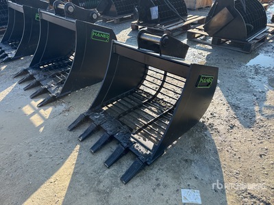 2025 Haener HSL800 3.7 MS03A Sorting Excavator Bucket (Unused)