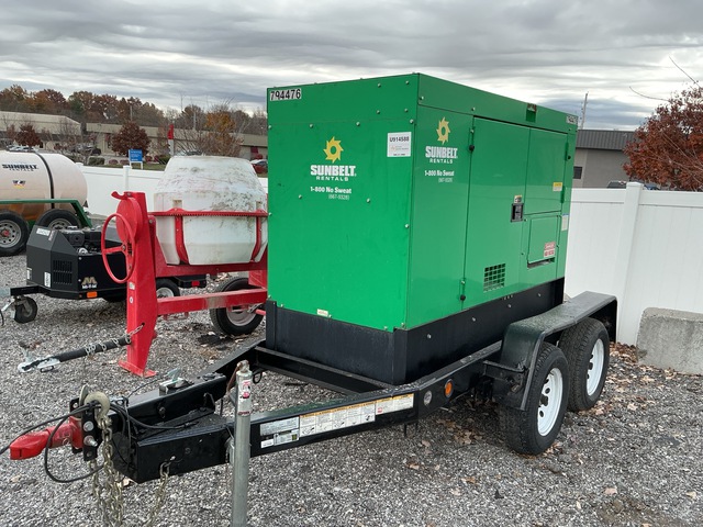 2015 MQ Power DCA45SSIU4FS 36 kW Mobile Generator Set
