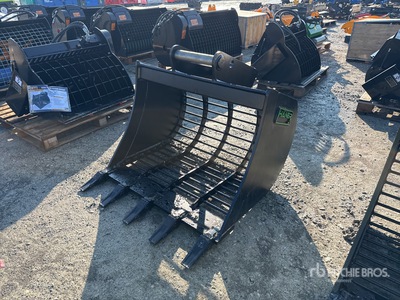 2025 Haener HSL1000 7.10 MS08A Sorting Excavator Bucket (Unused)