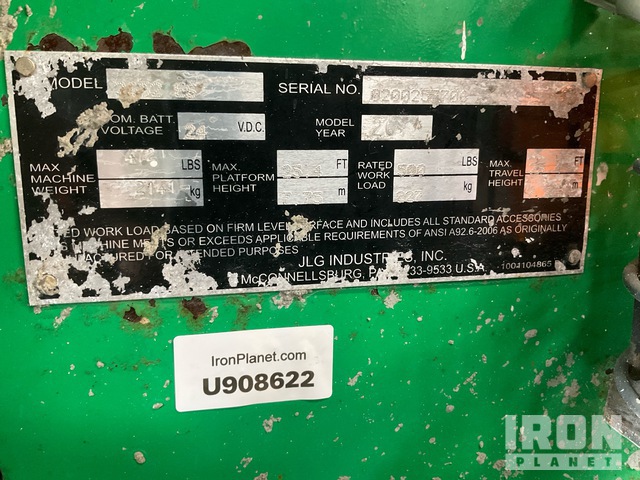 ELEVADOR TIJERA 2016 JLG 2632ES