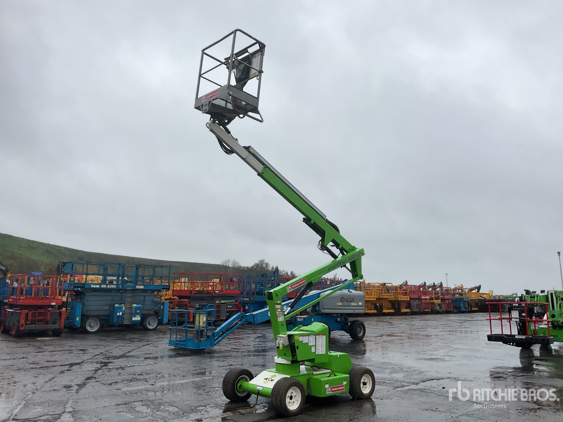 2020 Nifty-Lift HR12NDE 2WD Hybrid رافعة بذراع