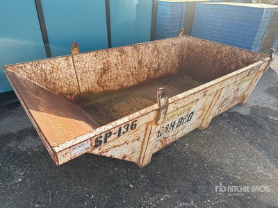 Gar-Bro 4000 lbs Skip Pan معدات الخرسانة