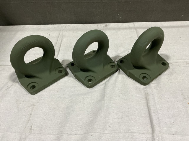 (3) Choctaw Manufacturing C01J10021 Ring Drawbar Couplers