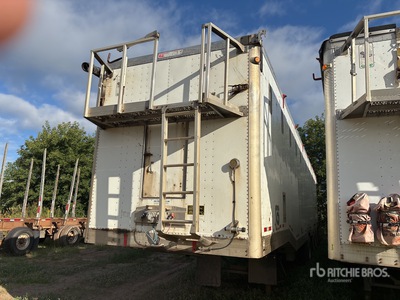 2017 Manac 53 ft Quad/A Drop Frame Chip Trailer