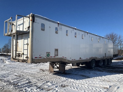 2017 Manac 53 ft Quad/A Drop Frame Open-Top Chip Trailer