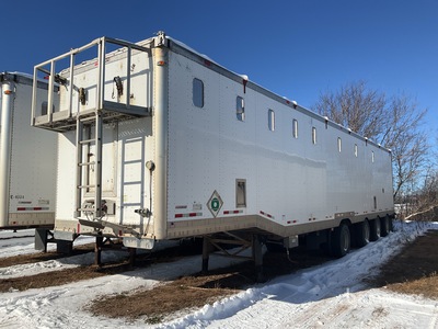 2019 Manac 53 ft Quad/A Drop Frame Open-Top Chip Trailer