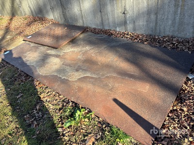 Quantity of 6 ft x 12 ft (1 in Thick) Stahlplatten