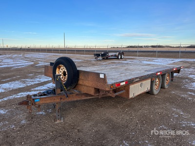 Precision 18 ft T/A Equipment Trailer