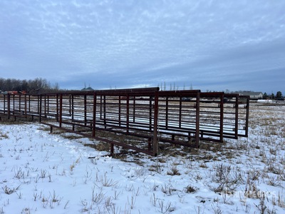 Quantity of (5) 24 ft x 4 ft Viehzuchtgremium