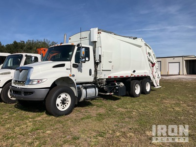 2023 International HV607 6x4 Rear Loader Waste Collection Truck