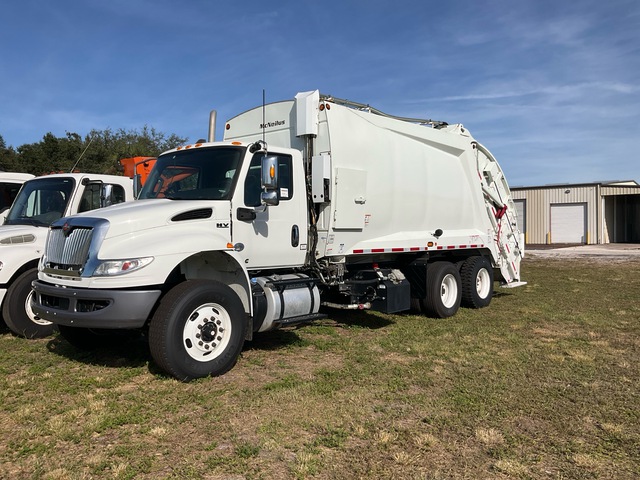 2023 International HV607 6x4 Rear Loader Waste Collection Truck