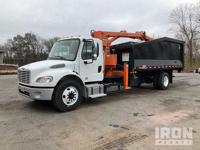 Petersen TL3 7100 lb Articulated Boom on 2023 Freighliner M2 106 4x2 Waste Collection Grapple Truck