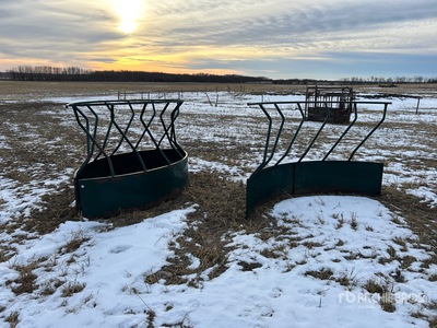 8 ft Round Bale Viehfutterautomat