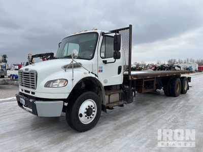 2015 Freightliner M2 106 6x4 6x4 Flatbed Truck