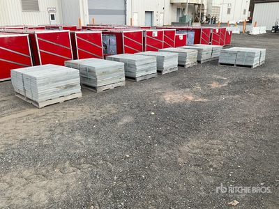 Quantity of 24 In x 36 In x 1.5 In Thermal Bluestone Pattern