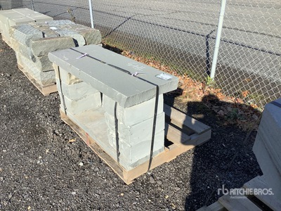 Snapped Bluestone Bench