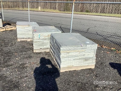Quantity of (3) Pallets of 1.5 in Bluestone Patio Kits