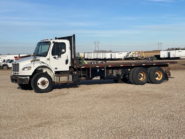 2014 Freightliner M2 106 6x4 Flatbed Truck 2014 Freightliner M2 106 6x4 Flatbed Truck
