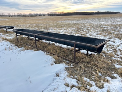 3 ft x 20 ft Viehfutterautomat