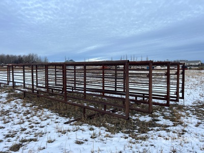 Quantity of (5) 24 ft x 4 ft Viehzuchtgremium