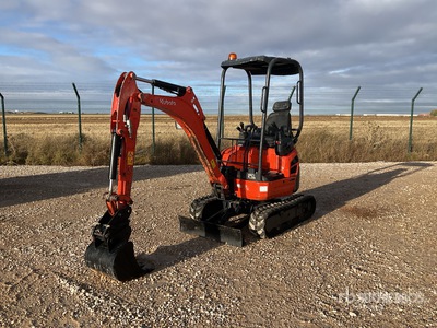 2016 Kubota U17-3N Mini Excavator