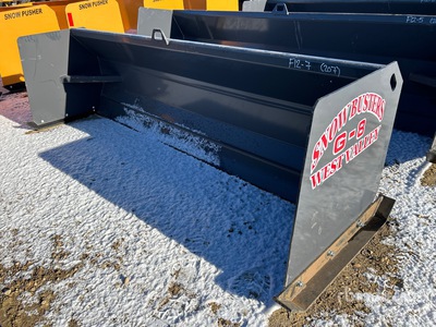 Industrias America G8 96 in Skid Steer Snow Pusher (Unused)