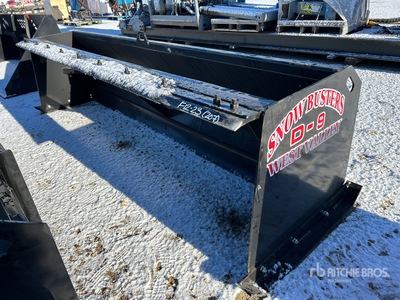 Industrias America D9 108 in Skid Steer Snow Pusher (Unused)