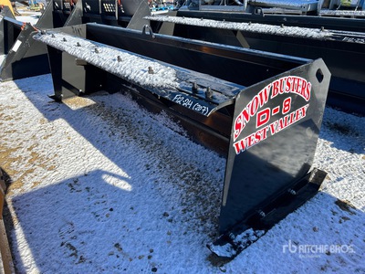 Industrias America D8 96 in Skid Steer Snow Pusher (Unused)
