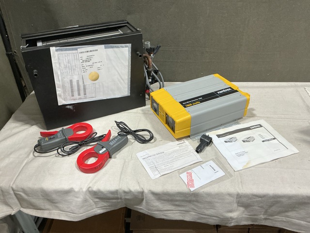 (1) Air Conditioner, (1) Sine Wave Inverter & Assorted Items