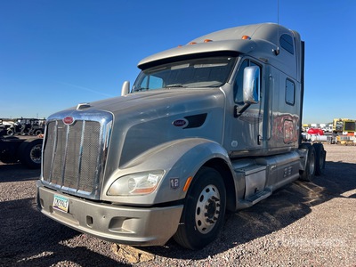 2012 Peterbilt 587 6x4 Tracteur Routier Couchette (Inoperable)