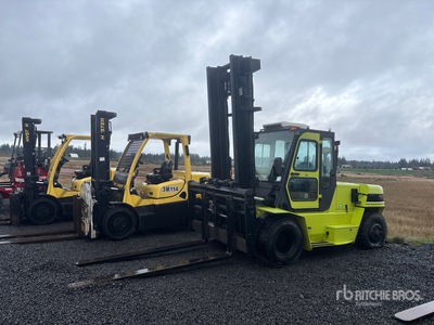 2009 Clark C80D 16745 lb Pneumatic Tire Carretilla Elevadora