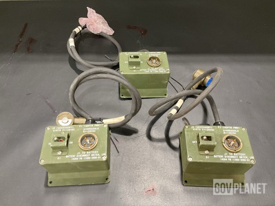 (3) Harris 11080-3980-01 Battery Disconnect Switches