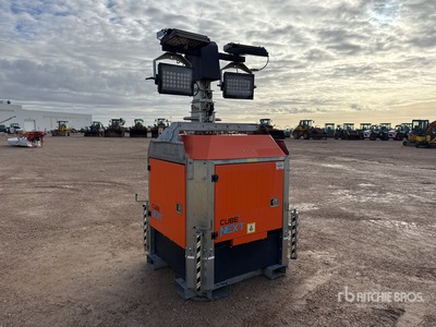 2018 Generac Mobile Cube+ Next Mat D'Eclairage Electric Licht Toren