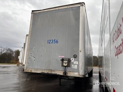 2007 Wabash 53 ft x 102 in T/A Van Trailer