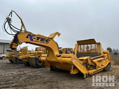 2016 K-TEC 1233 4 Tire Hydraulic Pull Scraper