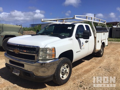 2012 Chevrolet SILVERADO 4x4 Crew Cab Pickup (Inoperable)